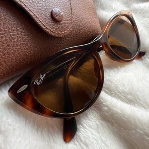 Ray-Ban Women's Brown Cat-Eye Sunglasses